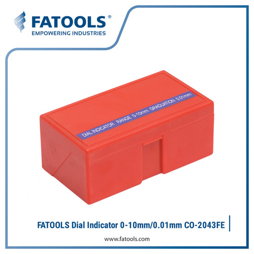 FATOOLS CO-2046FE Dial Indicator 0-10mm/0.01mm Indikator Jarum