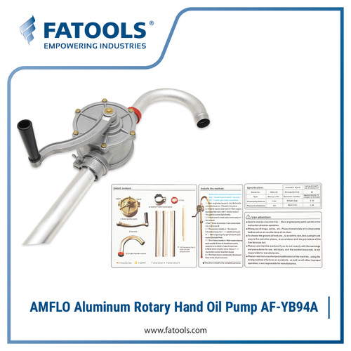 FATOOLS YB94A - ALUMINIUM HAND OIL PUMP