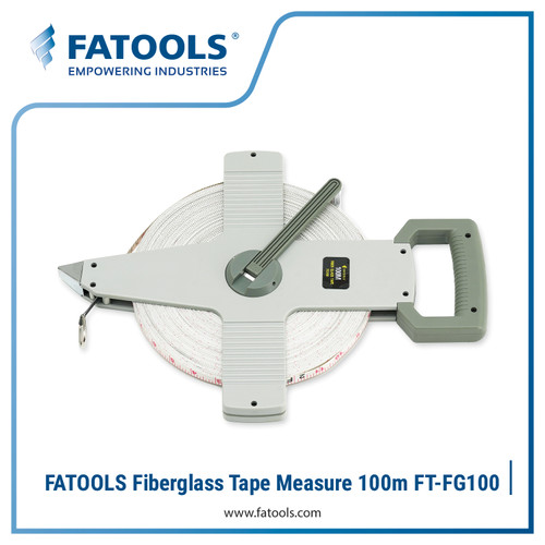 FATOOLS FG100 - FIBERGLASS TAPE MEASURE SIZE 100M