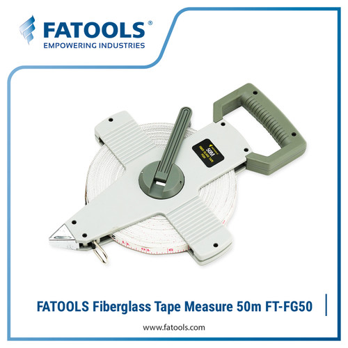 FATOOLS FG50 FIBERGLASS TAPE MEASURE 50M METERAN TALI