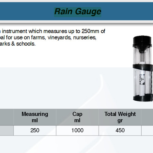 FATOOLS 01060-10 - RAIN GAUGE 1000