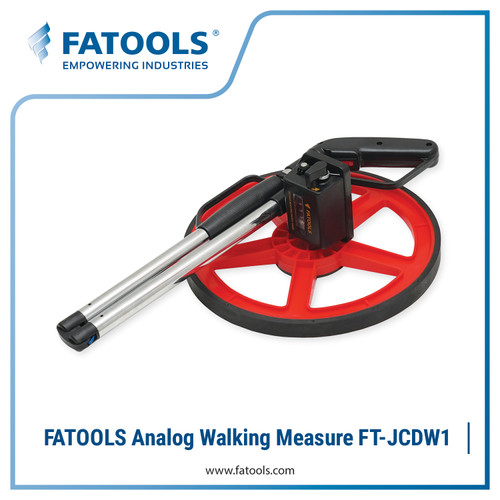 FATOOLS JCDW1 Analog Walking Measure Foldable Meteran Jalan Lipat