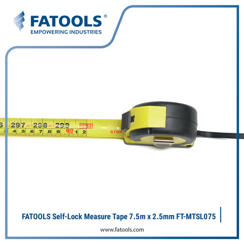 FATOOLS MTSL075 - SELF LOCK TAPE MEASURE SIZE 7,5X25