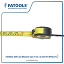 FATOOLS MTSL075 - SELF LOCK TAPE MEASURE SIZE 7,5X25