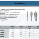 FATOOLS 01DG747006 - TAPER GAUGES SIZE 15-30MM
