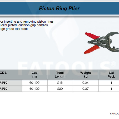 FATOOLS PRP80 - PISTON RING PLIER CAP.80-120