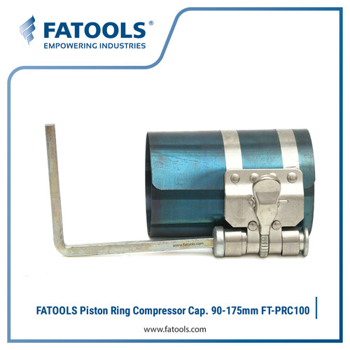 FATOOLS PRC100 PISTON RING COMPRESSOR CAP. 90-175mm