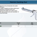 FATOOLS JM122 Chaulking Gun Sealant Barrel Gun Tembakan Lem Kaca