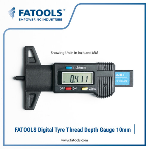 FATOOLS DTT310910 - DIGITAL TYRE THREAD DEPTH GAUGE SIZE 10MM