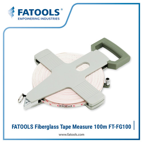 FATOOLS FG100 - FIBERGLASS TAPE MEASURE SIZE 100M