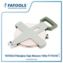FATOOLS FG100 - FIBERGLASS TAPE MEASURE SIZE 100M