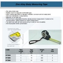 FATOOLS MTZ080 Zinc Alloy Body Tape Measure 8m X 25mm Meteran