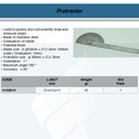 FATOOLS 01025-01 - PROTRACTOR SIZE 150