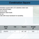 FATOOLS CS100 - COMBINATION SQUARE