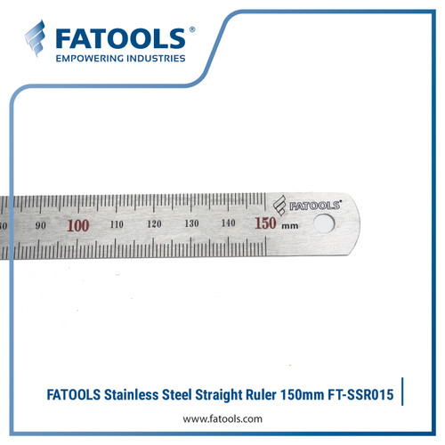 FATOOLS SSR015 - STRAIGHT RULER SIZE 150MM