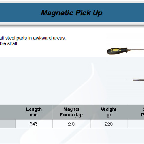 FATOOLS PT20 - MAGNETIC PICK UP TOOLS CAP.2000GR