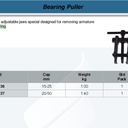 FATOOLS BP1137 - BEARING PULLER SIZE 24~55