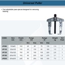 FATOOLS UP150 - UNIVERSAL PULLER SIZE 200X150