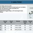 FATOOLS 2JGP400 - 2 JAW PULLER SIZE 16"