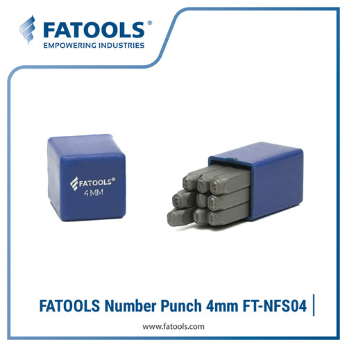 FATOOLS NFS04 Number Stamp Punch 4mm Alat Ketok Nomor Angka