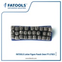 FATOOLS LFS03 - LETTER & NUMBER PUNCH SIZE 3
