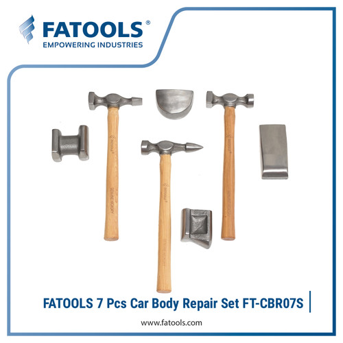 FATOOLS CBR07S - CAR BODY REPAIR SET ISI 7 PCS