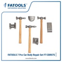 FATOOLS CBR07S - CAR BODY REPAIR SET ISI 7 PCS