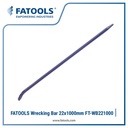 FATOOLS WB221000 Wrecking Bar 22X1000mm Linggis Pencabut Paku