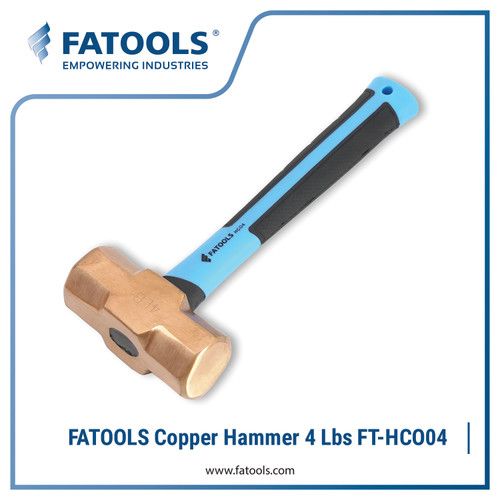 FATOOLS HCO04 COPPER HAMMER 4 LBS 2 KG Palu Tembaga