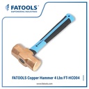 FATOOLS HCO04 COPPER HAMMER 4 LBS 2 KG Palu Tembaga
