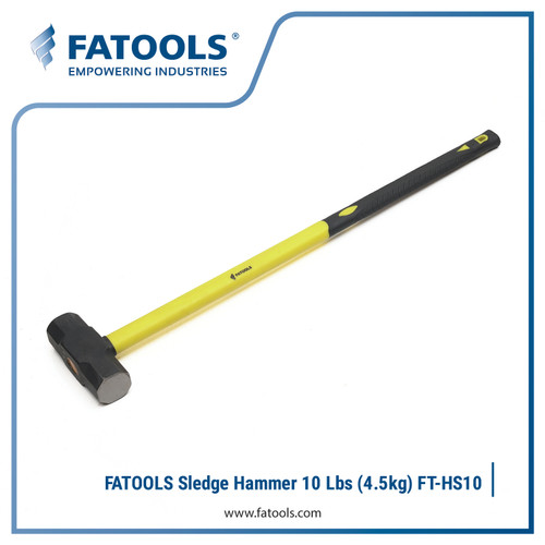 FATOOLS HS10 Sledge Hammer Fiberglass Handle 10 Lbs Palu Godam Bodem