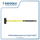 FATOOLS HS08 Sledge Hammer w/ Fiberglass Handle 8 Lbs Palu Godam Bodem