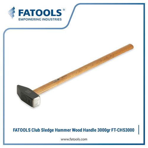 FATOOLS CHS3000 Sledge Hammer Wood Handle 3 KG Spek Jerman Germany Palu 3000gr Forged TUV 大锤