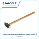 FATOOLS CHS3000 Sledge Hammer Wood Handle 3 KG Spek Jerman Germany Palu 3000gr Forged TUV 大锤