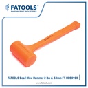 FATOOLS FT-HDB0900 Dead Blow Hammer 2 Lbs D. 50mm Palu Karet