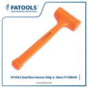 FATOOLS FT-HDB0450 Dead Blow Hammer 1 LBS d. 40mm Palu Karet
