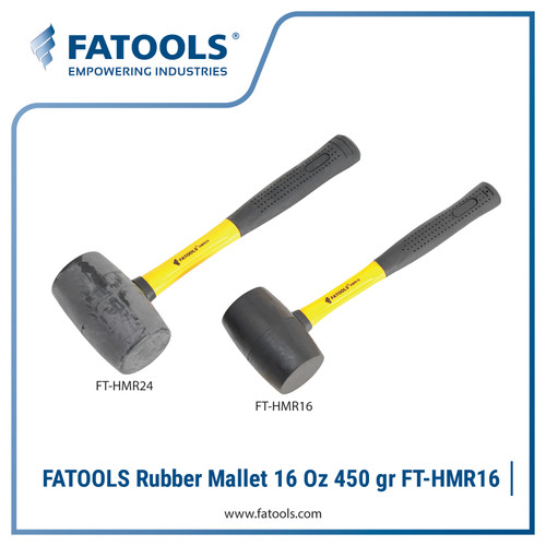 FATOOLS HMR16 RUBBER MALLET 16 Oz Palu Karet 450 Gram
