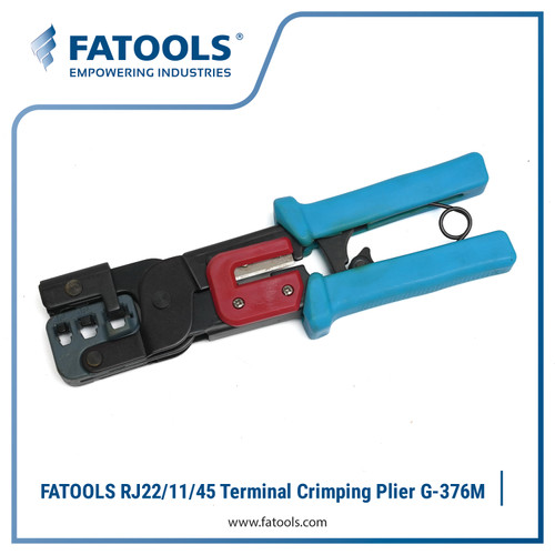 FATOOLS G-376M Terminal Crimping Plier Tang RJ22 /11/45 3in1