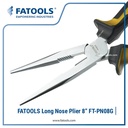 FATOOLS PN08G Long Nose Plier 8" Tang Lancip Runcing Panjang Cutting
