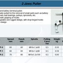 FATOOLS M2JGP-1 - MINI 2 JAW PULLER SIZE #1
