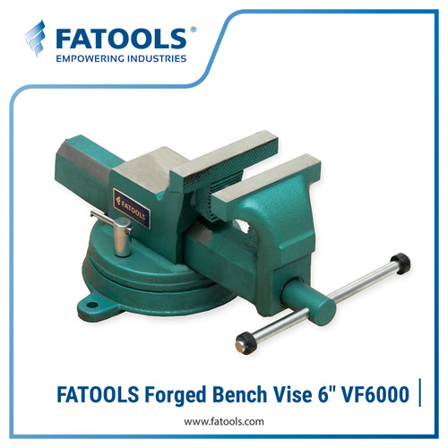 FATOOLS VF6000 Forged Bench Vise 6" Open 6" Catok Ragum