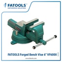 FATOOLS VF6000 Forged Bench Vise 6" Open 6" Catok Ragum