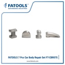 FATOOLS CBR07S - CAR BODY REPAIR SET ISI 7 PCS