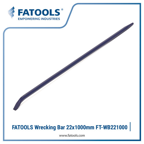 FATOOLS WB221000 Wrecking Bar 22X1000mm Linggis Pencabut Paku