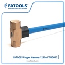 FATOOLS HCO12 COPPER SLEDGE HAMMER 12 LBS