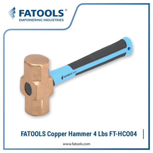 FATOOLS HCO04 COPPER HAMMER 4 LBS 2 KG Palu Tembaga