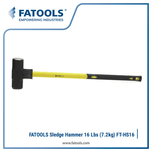 FATOOLS HS16 Sledge Hammer Fiberglass Handle 16 Lbs Palu Godam Bodem