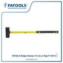FATOOLS HS10 Sledge Hammer Fiberglass Handle 10 Lbs Palu Godam Bodem
