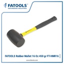 FATOOLS HMR16 RUBBER MALLET 16 Oz Palu Karet 450 Gram