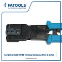 FATOOLS G-376M Terminal Crimping Plier Tang RJ22 /11/45 3in1